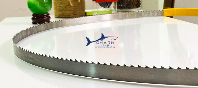 Lưỡi cưa xương xử lý cắt những khối thịt đông lạnh dễ dàng, nhanh chóng