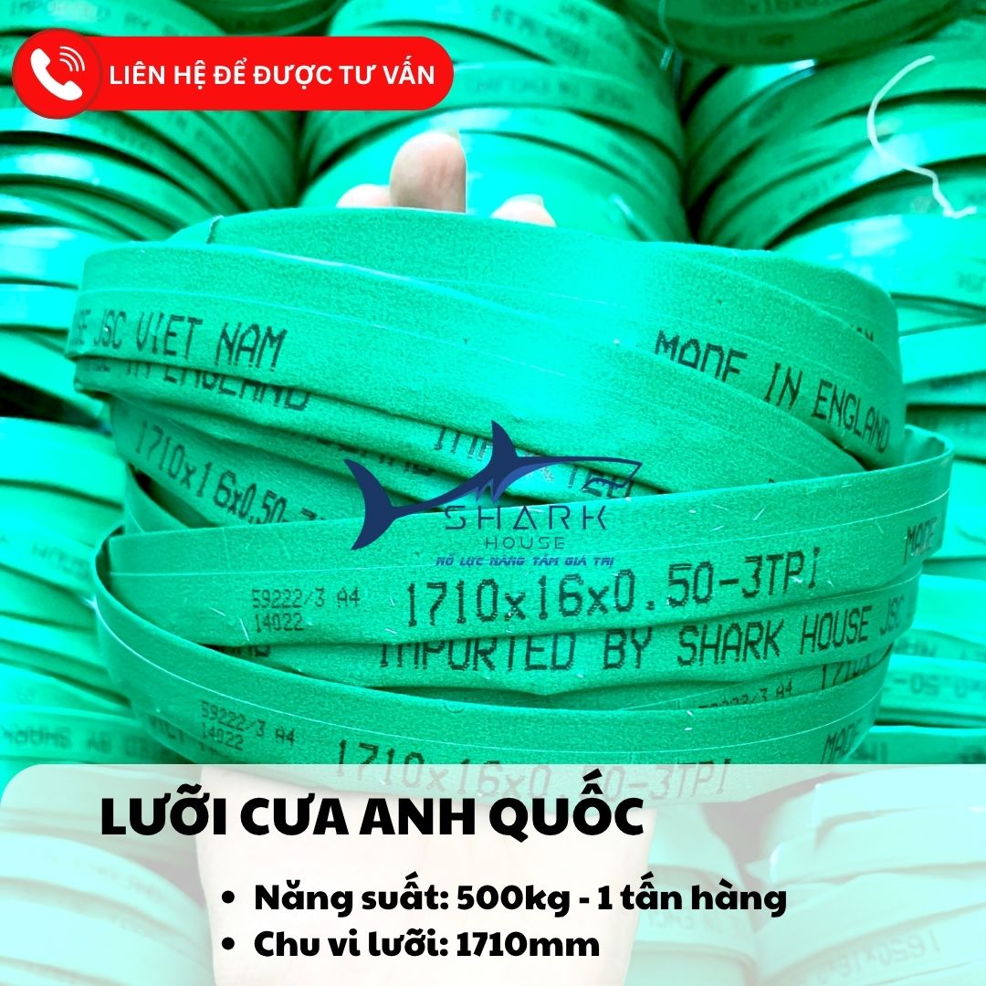 Lưỡi cưa Anh Quốc 1710mm